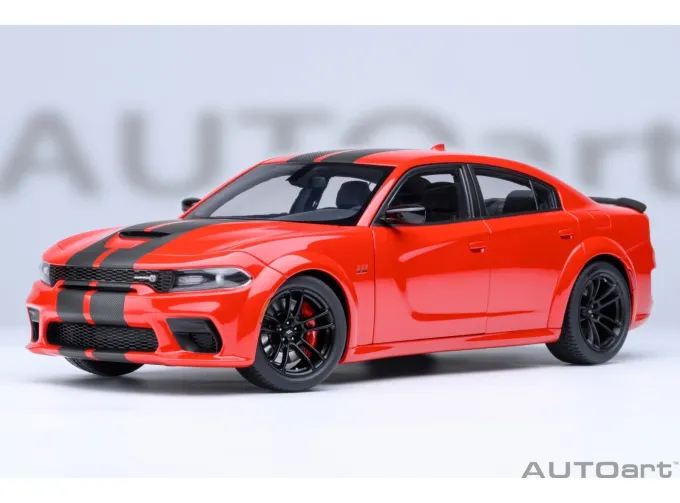 DODGE Charger Scat Pack Widebody Coupe (2023), red/black