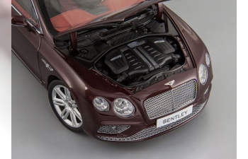 Bentley Continental GT Coupe 2016 (burgundy)