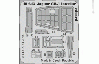 Jaguar GR.1 interior S.A. Kitty Hawk KH 8106