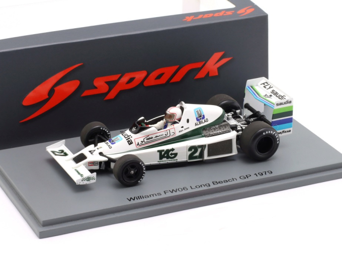 WILLIAMS FW06 #27 3rd USA West GP Formula 1 Alan Jones (1979)