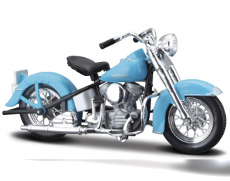 HARLEY DAVIDSON 74FL Hydra Glide (1953), light blue