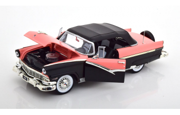 FORD Fairlane Sunliner Cabriolet Open (1956), black pink