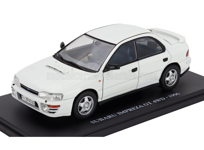 SUBARU Impreza Gt 4wd (1996) - Con Vetrina - With Showcase, White