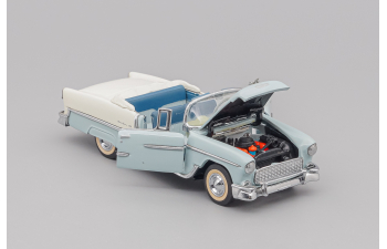 CHEVROLET Bel Air (1955), nassau blue / ivory