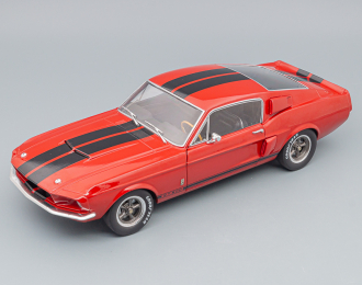 FORD Mustang Shelby Gt500 Coupe (1967), Red Black