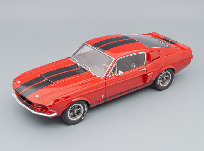 FORD Mustang Shelby Gt500 Coupe (1967), Red Black