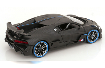 BUGATTI Divo Carbon Edition (2018), matt-black carbon