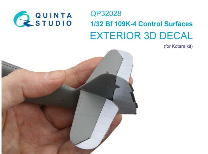 3D Декаль Рулевые поверхности Bf 109K-4 (Kotare)