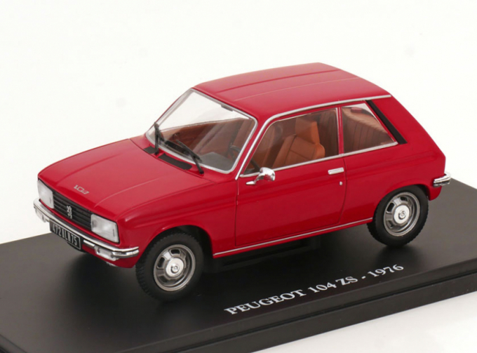 PEUGEOT 104 ZS (1976), Auto Vintage, red