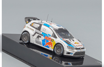 VOLKSWAGEN POLO R WRC 8 S.Ogier-J.Ingrassia Winner Rally Portugal 2013 чемпион мира, white