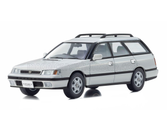 SUBARU LEGACY TOURING SW Station Wagon GT (2001), white  pearl