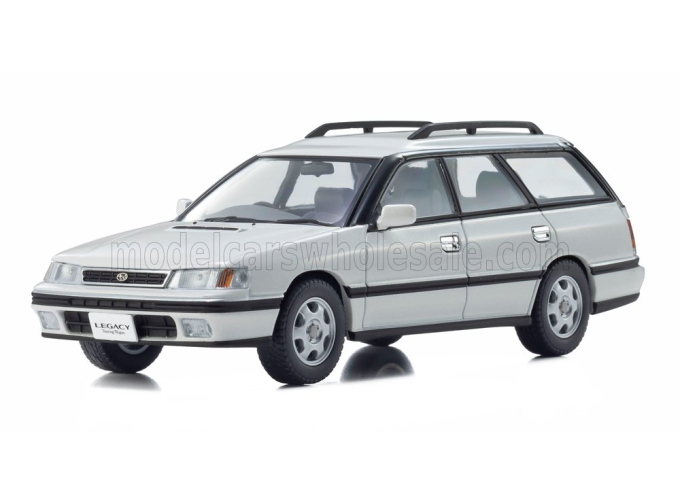SUBARU LEGACY TOURING SW Station Wagon GT (2001), white  pearl