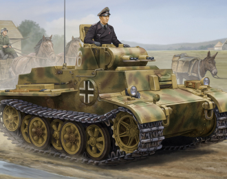 Сборная модель Танк German Pzkpfw.I Ausf.F (VK1801)-Late