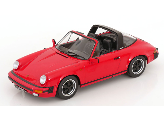 PORSCHE 911 SC Targa (1983), red