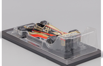 ARROWS F1 A1 Wartseiner №29 Season (1979) Riccardo Patrese - Con Vetrina - With Showcase, Gold Black Red