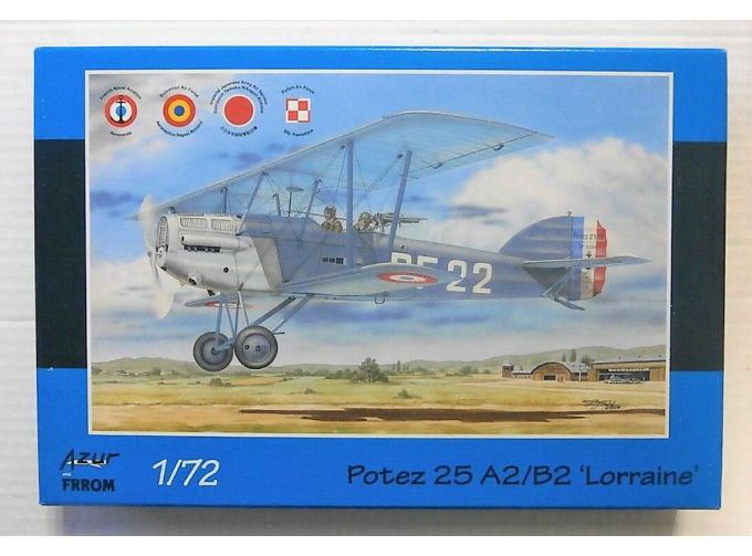 Сборная модель Potez 25 A2/B2 Lorraine