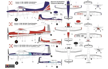 Сборная модель Cessna C-180 Skywagon