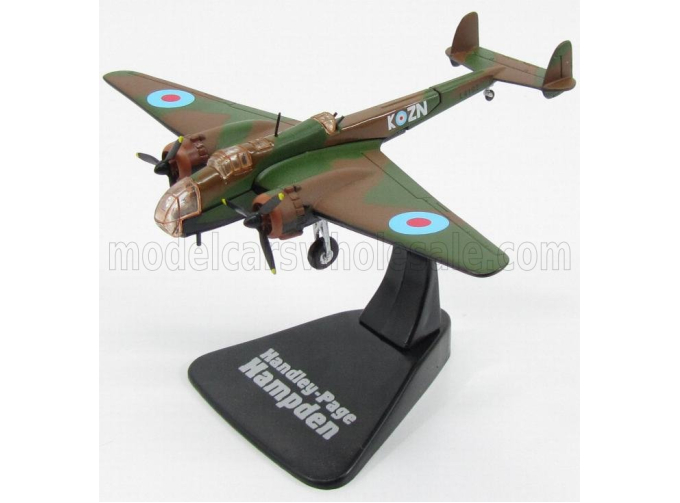 HANDLEY PAGE Hampden Bombardiere (1938) - Raf - English Air Force, Camouflage
