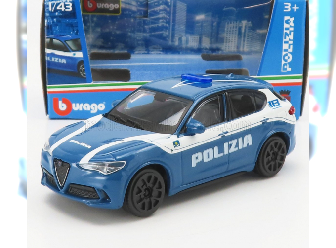 ALFA ROMEO Stelvio Polizia (2017), Light Blue