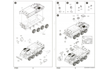 Сборная модель M1130 Stryker Command Vehicle