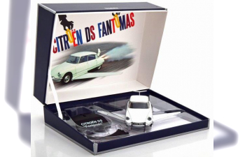 CITROEN DS из кинофильма "Fantomas" (1965), white