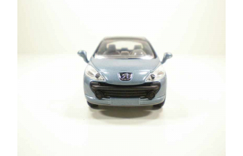 PEUGEOT 207, Городские 1:43, серо-голубой