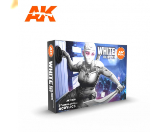 Набор акриловых красок White Colors Set