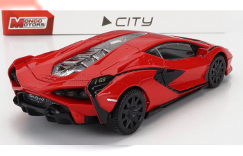 LAMBORGHINI Sian Fkp 37 Hybrid 2020, Red