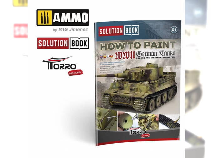 How to paint WWII German Tanks – Solution Book