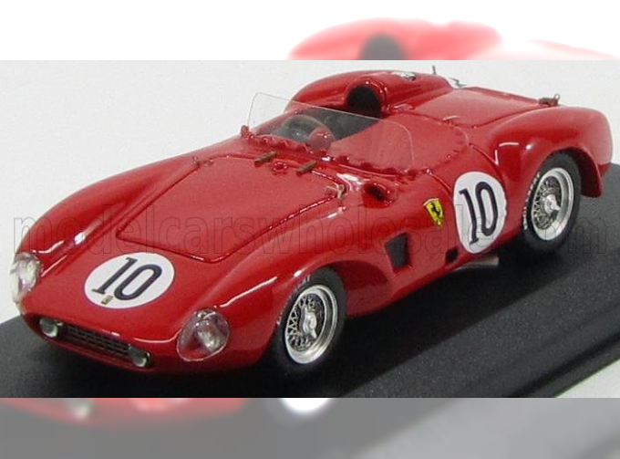 FERRARI 625lm Spider Team Scuderia Ferrari N10 24h Le Mans (1956) Hill - Simon, Red