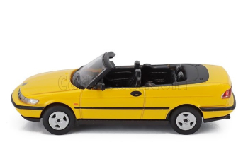 SAAB 900 Turbo 16S (Aero) Cabriolet (1987), yellow