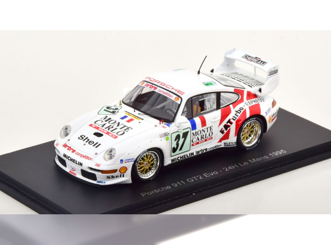 PORSCHE 911 GT2 Evo No 37 24h Le Mans, Dupuy/Collard/Ortelli (1995)