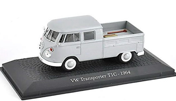 VOLKSWAGEN T1C Double Cabine (1964), grey