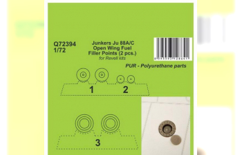 Junkers Ju 88A/C - Open Wing Fuel Filler Points (2 pcs.)