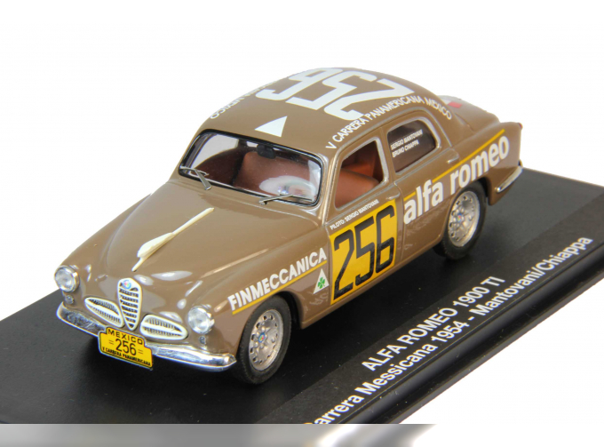 ALFA ROMEO 1900 Tl #256 Carrera Messicana - Mantovani / Chiappa (1954), biege