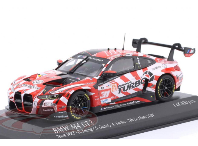 BMW M4 GT3 #31 24h LeMans Team WRT Augusto Farfus, Darren Leung, Sean Gelael (2024)