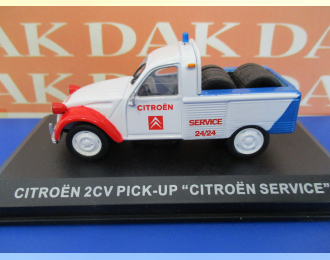 CITROEN 2CV Pick-Up "Citroen Service", white / blue / red