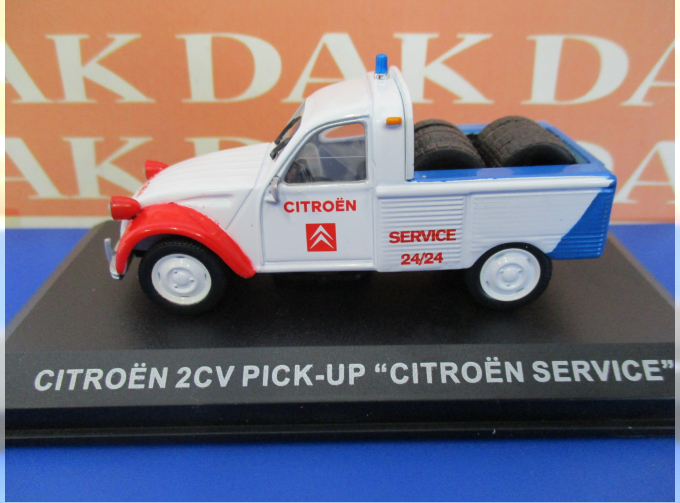 CITROEN 2CV Pick-Up "Citroen Service", white / blue / red