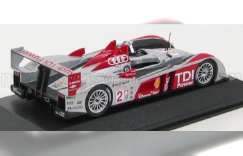 AUDI R10 N 2 Winner 12h Sebring 2007 - Pirro Biela Werner, Silver Red