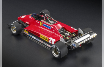 FERRARI F1 126c2 (late Version) №28 Winner Holland Zandvoort Gp (1982) Didier Pironi, Red