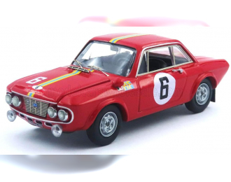 LANCIA Fulvia 1.3 Coupe Hf N6 Winner Rally Sanremo (1969) H.Kallstrom - G.Haggbon, Red