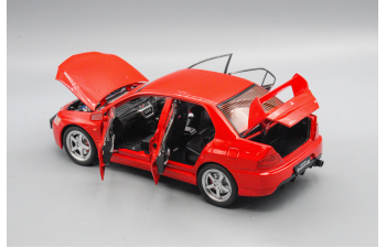 MITSUBISHI Lancer Evolution IX, красный, 20 см.