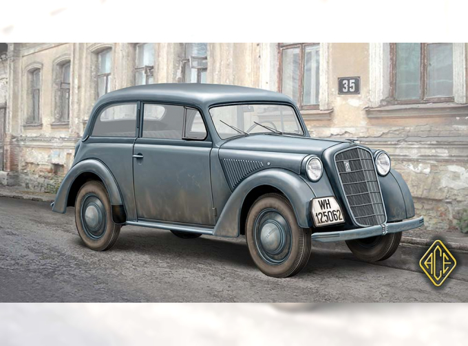 Сборная модель 1937 Olimpia Stabswagen (2 door saloon)