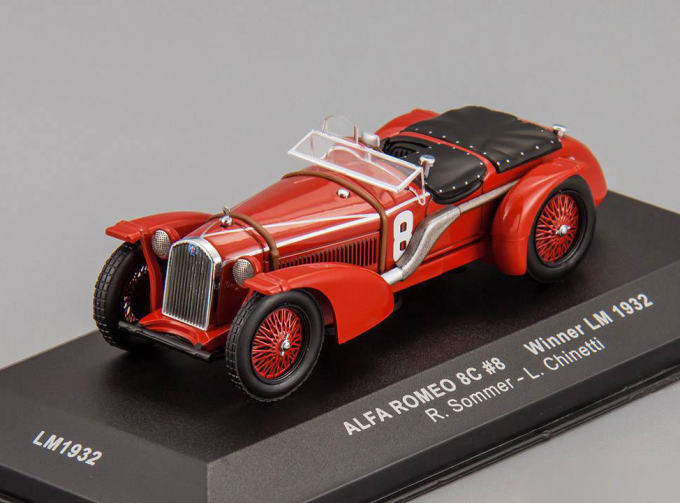 ALFA ROMEO 8C #8 Winner LM 1932 L.Chinetti - R.Sommer