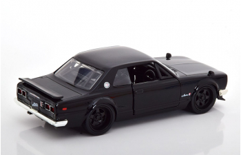 NISSAN Skyline 2000 GT-R (KPGC10) Fast Furious, Brian, black