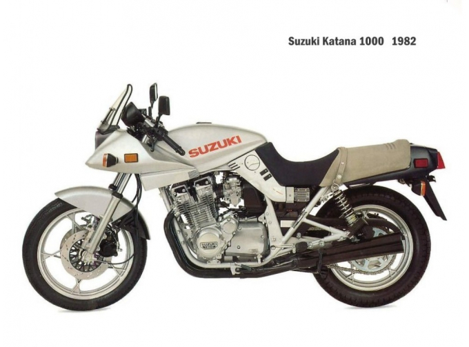 Suzuki Katana 1982 (silvergrey)