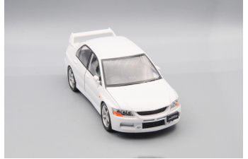 MITSUBISHI Lancer Evolution IX, белый, 20 см.