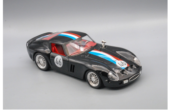 FERRARI 250 GTO 1962, чёрный, 21 см.