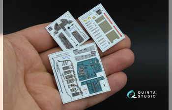 3D Декаль интерьера кабины F-15A/F-15C Early/F-15J Early (Hasegawa)