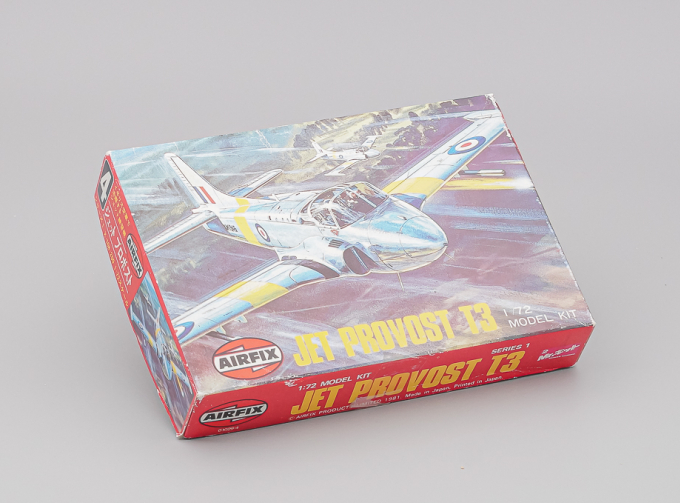 Сборная модель Самолет Jet Provost T3